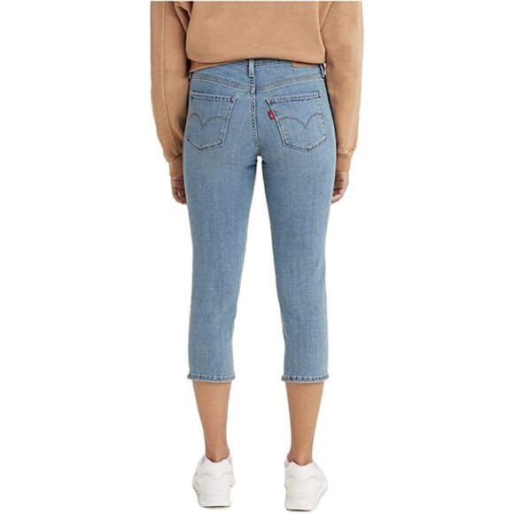 NWT Levi's 311 Shaping Skinny Capri Jeans in Lapis Level Sz. 24W - Picture 5 of 8